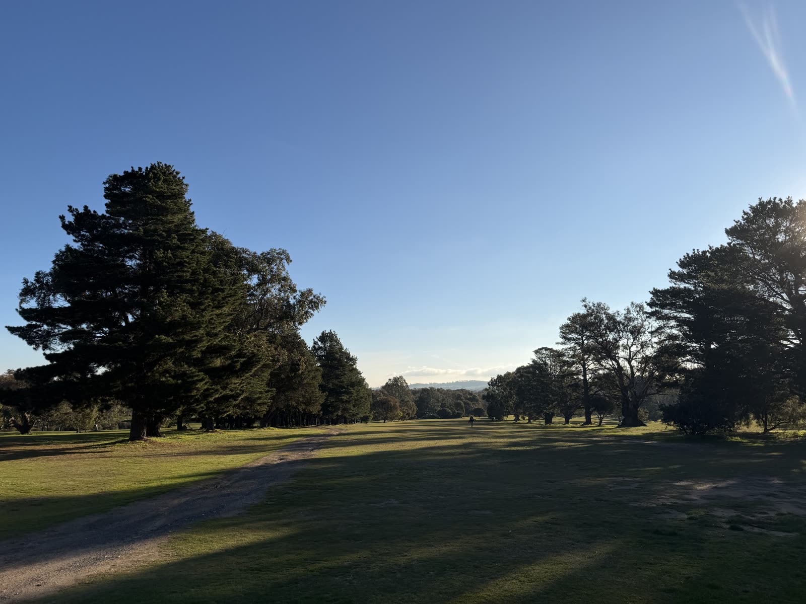 Hole 7 at Belvoir Park Golf Club.